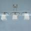 2016 square white glass long ceiling lamp