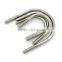 Double End U Shap Screw U Type Bolt Stainless Steel M6 M8