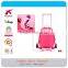 Lovely Girl Nylon Kids School Trolley Bag