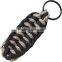 handmade surivival paracord keychain nylon cord keychain