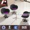 Fabric Coffee Chair, Swivel Cafe Chair, Dining Chair H-023