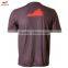 China cheap High Quality 100% polyester round collar sport t-shirt