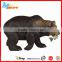 Kids educational new small plastic brown bear statues toy