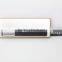 Big selling rectangle aluminum button on name badge