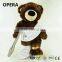 soft get well soon dark brown teddy plush bear toy for 200cm