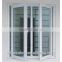 PVC 60 series inward swing french window, double casement window