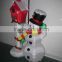 DK-891 snowman and Cuckoo inflatable decor christmas ornament 5ft