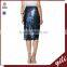 2015 Trendy luxe sequin midi pencil skirt for ladies