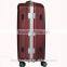 Red Color 4 Wheel ABS PC Trolley Bag Woman Carry On Suitcase Travel Box                        
                                                Quality Choice