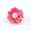 Satin ribbon flowers rhinestone