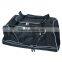 Blue 600d pvc travel duffel bag
