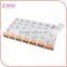Detachable 28 Compartments Weekly Medicine Tray for morning/noon/afternoon/evening