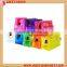 Cheap handled pvc cosmetic bag with zipper