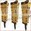 Korean hydraulic concrete breaker with 140mm chisel
