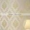 polyester non-woven compound jacquard wallpaper factory korea bedroom wallpaper 3d ceiling wallpaper