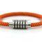 2015 new fashion real leather braided bracelet for woman