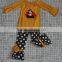 autumn girl party wear turkey pattern thanksgiving outfits kids