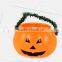 Plastic Pumpkin Plastic candy bucket halloween candy bucket pumpkin bucket