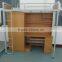 Heavy duty metal dormitory bunk bed