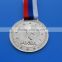 taekwondo sport medals with Russia flag lanyard, sport souvenir medals