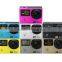 50% cut off for promotion dual screen 2.0 inch 30M waterproof with 170 degree view angle H3 action sport camera HD 4K