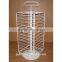 2 layer metal wire counter keyring stand with cheap price