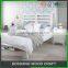 Small White Wooden bedroom nightstand corner table