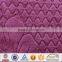 Knitting fabric with burnout print