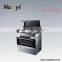 kitchen range free standing gas cooker with electric oven, gas oven, 5 gas burners free standing gas cooker
