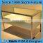 Wholesale glass jewelry display table clothes display rack shop