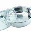 AH3622 24CM STAINLESS STEEL 201 FRY PAN SET