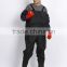 China factory Custom made cheap reflective safety motorcycle Raincoat wader pants for adults