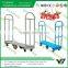 heavy duty warehouse 4 wheel flat folding cart