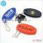 China custom keychain manufacturer wholesale souvenirs PU key tags floating keychains