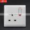 electric 2 pin and 3 pin socket with wall switch UK factory OEM wall switch