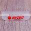 Fashion private embossed logo pvc rubber label for brand dressed shoes
