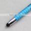 Newest fancy stationery metal stylus screen touch pen