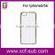 Top 2D sublimation cover PC+aluminum phone case for iphone5s