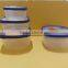 TPR plastic food grade container with lids