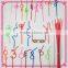 Recycled Bird windmills cartoon plastic drinking straws