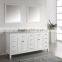 Lacquer White Floor Mounted Standing Bathroom Furniture