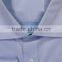 Light blue tailor made mens casual shirt with contrast collar style