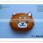Seed money custom girls transparent pvc cartoon coin purse