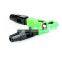 SC APC fiber optic fast connector/fiber optic quick assembly connector/sc field assembly optical connector
