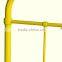 Metal Bed twin size yellow 38X75"