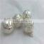 beautiful pure silver Decorative jewelry beads, jewelry pure silver or silver plated ball hanging silver decorative beads ball