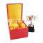 Custom Design Paper Gift Box for Cup with Satin