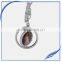 Promotion Round Customized Spinning Turbo Keychain