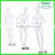Fashion Design silver chrome mannequin for showing clothes