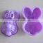 Easter Bunny mini silicone baking mold